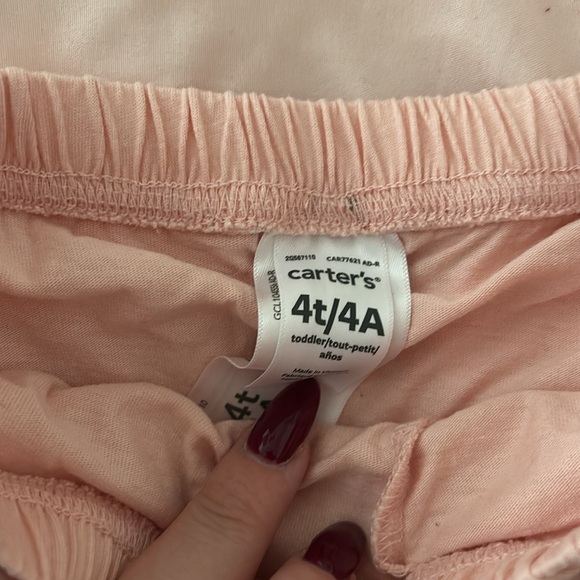 Carters 4T toddler Girls Easter Outfit EUC - Picture 3 of 3